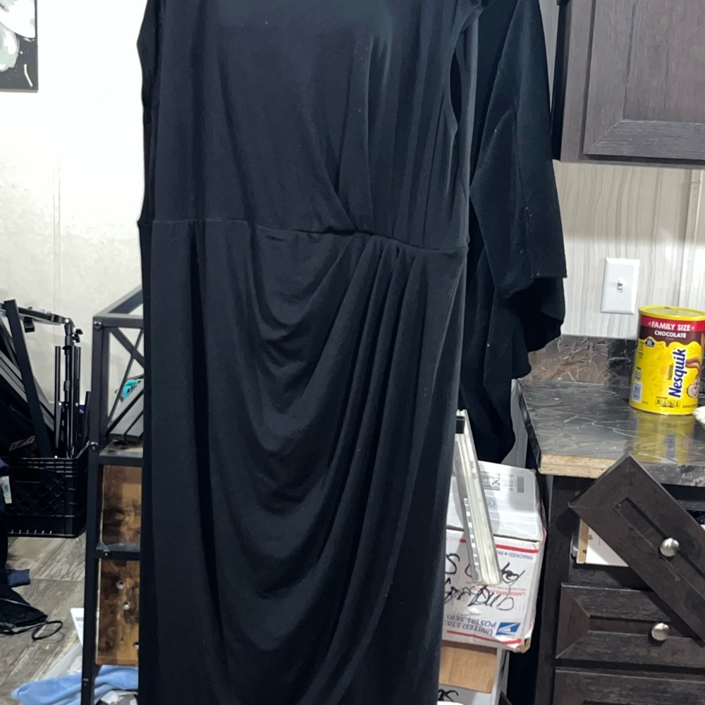 Torrid Black Long Sleeve Dress
